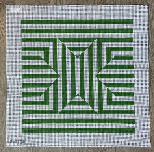 X in Square Pillow image 0