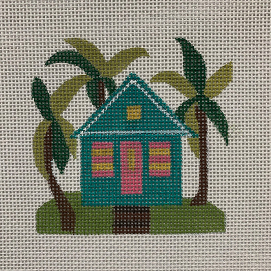 Teal House Mini image 0